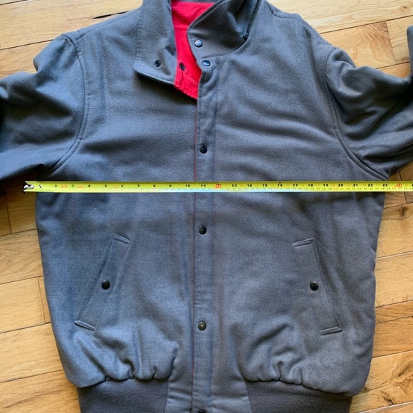 Gant Gray Jacket with Red Lining - Picture 6 of 10